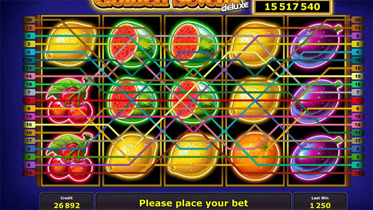 Игровой автомат 777 золотые. 