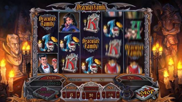 Игровой автомат Dracula's Family демо играть. 