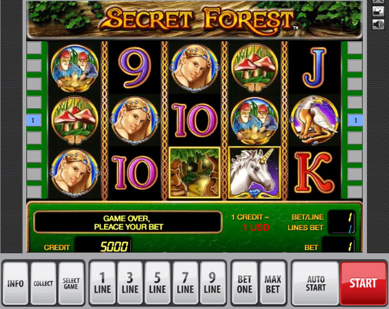 Игровой автомат Secret Forest демо бесплатно. 